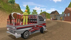 Truck Game Animal Cargo 3D - gra w gatunku Widok z trzeciej osoby