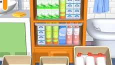 Fill the Bathroom - gra w gatunku Trzy w rzędzie (Match-3)