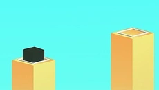 Dangerous cube jumps! - gra w gatunku Platformówka