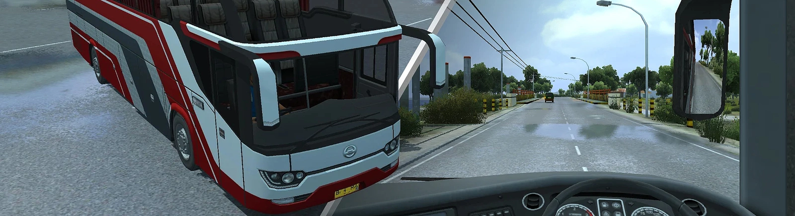 Bus Simulator Indonesia — AUDI RS6 taksówka / Samochody / Transport