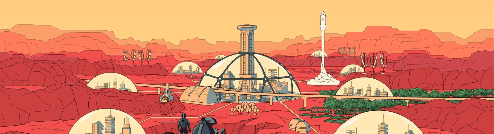 TOP-5 - gry, podobne do Surviving Mars: Relaunched